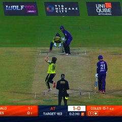 M.30 Uae bulls vs Ajman titan eliminator 2nd inning highlights t10 league 2025