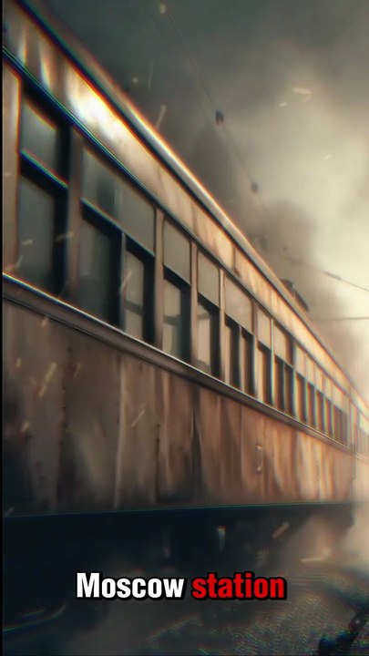 Horror train in Russian 🥶