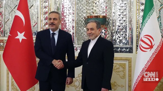Dışişleri Bakanı Hakan Fidan, İranlı mevkidaşı Erakçi ile görüştü