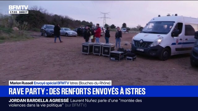Rave party à Istres: la musique a été interrompue par la police