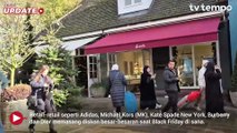Suasana Black Friday di Bicester Village Inggris