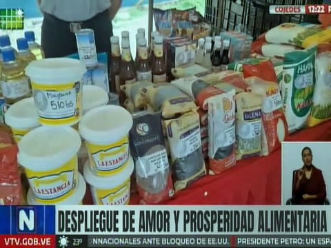 Cojedes | Más de 800 familias de Macapo son favorecidas con el Plan Amor y Prosperidad Alimentaria