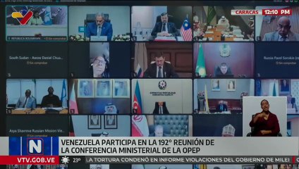 Venezuela denuncia ante la OPEP y la OPEP+ la creciente amenaza militar de EE. UU.