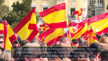 MANIFESTACIÓN del PP en Madrid CONTRA el GOBIERNO: exigen la convocatoria de ELECCIONES GENERALES