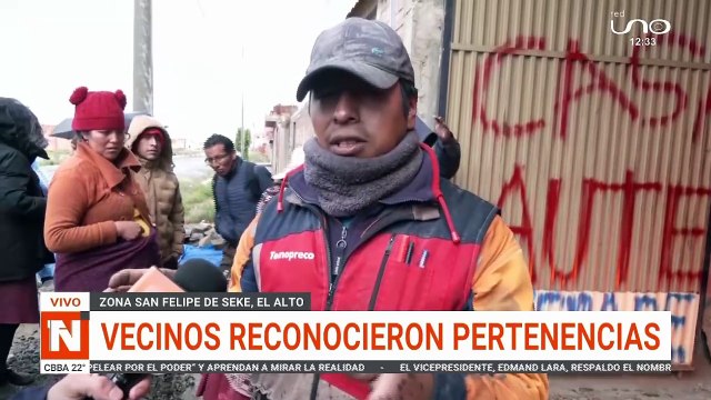 VICTIMAS RECONOCEN OBJETOS ROBADOS