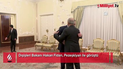 Dışişleri Bakanı Hakan Fidan, Pezeşkiyan ile görüştü