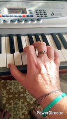 When I play piano with closed eyes