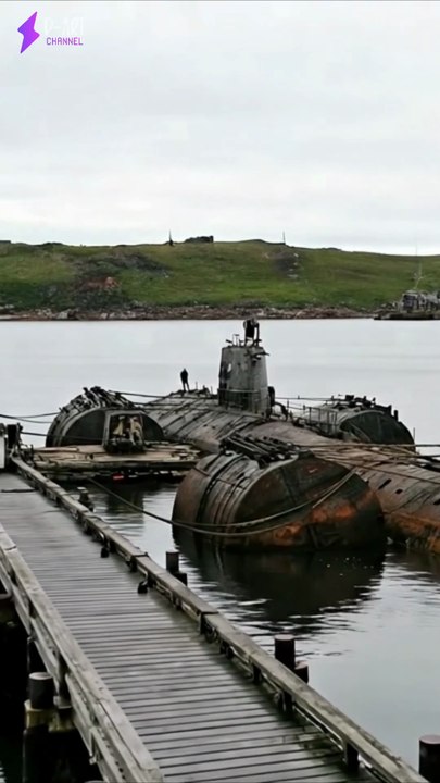 Submarino nuclear afunda com toda tripulção durante reboque K-159