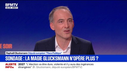 Élection présidentielle: "Je ne suis pas, au moment où je vous parle, candidat", déclare Raphaël Glucksmann