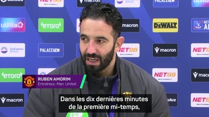 Man. United - Amorim révèle son discours à la mi-temps : "Il fallait être plus réactifs'