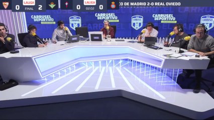 La reacción de Garrido tras las declaraciones de Carmona post derbi