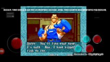 Fatal Fury 3 Franco Bash vs Hon Fu fala de vitória do Franco Bash em português parte 1