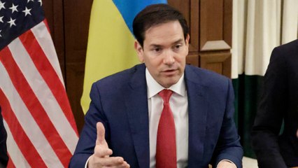Marco Rubio se reúne con oficiales ucranios para avanzar en el plan de paz de Trump