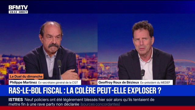 Geoffroy Roux de Bézieux, ex-président du Medef, estime qu'il y a un problème de consentement à l'impôt