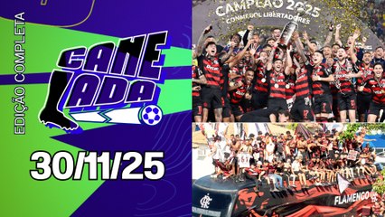 FESTA ABSURDA DO FLAMENGO TETRA DA LIBERTADORES! TORCEDORES RECEBEM OS CAMPEÕES NO RJ! | CANELADA