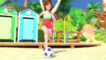 Beach Song!  Sunscreen Safety at the Beach + MORE Kid Tv Nursery Rhymes & Kids Songs