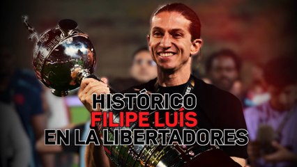 Los espectaculares números de Filipe Luis tras ganar la Copa Libertadores con Flamengo