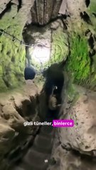20.000 kişilik yeraltı şehri yeğenim 8 kat altına hala Keşfedilmemiş mağaralar