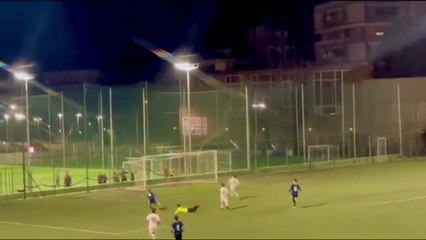 Calcio under 14: gol alla Totti per Epifanio Longavita, giovane talento del Gsd Nuova Tor Tre Teste