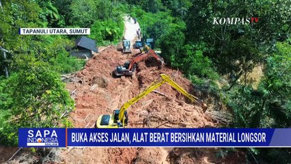 Upaya Buka Jalur Tarutung-Sibolga Berlanjut, Begini Evakuasi Korban Banjir Agam