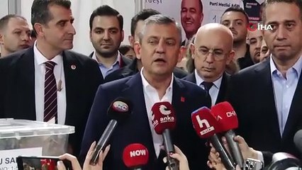 CHP Genel Başkanı Özel: "İktidar hedefini ifade eden bir CHP’ye Türkiye hazır olsun"