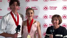 2025-2026 Skate Canada Challenge - Junior Dance Champions Interview