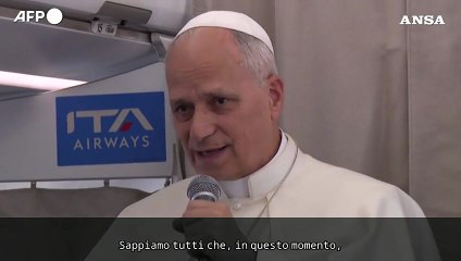 Palestina, papa Leone: "Israele ancora non accetta la soluzione dei due Stati"
