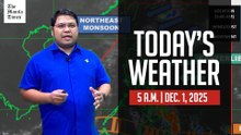 Today's Weather, 5 A.M. | Dec. 1, 2025