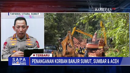 Atas Arahan Presiden, Kapolri Perintahkan Polisi Masuk Daerah Terisolasi Banjir & Longsor Sumatera