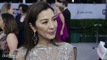 'Crazy Rich Asians' Star Michelle Yeoh on SAG Awards Red Carpet 2019