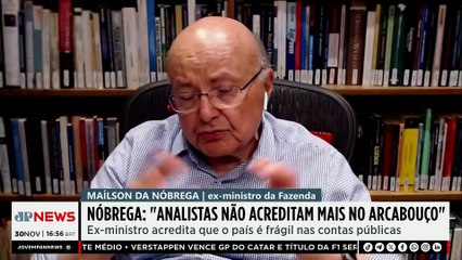 Nóbrega critica governo: “Analistas não acreditam mais no arcabouço”