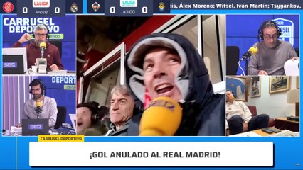 ¡Golazo de Ounahi para adelantar al Girona!: Girona 1 - Real Madrid 0 | Audio Carrusel