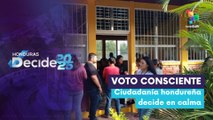 Honduras define su futuro en jornada electoral tranquila