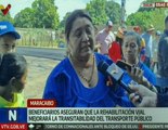 Zulia | Calles de Maracaibo han sido recuperadas con la aplicación de 3 mil toneladas de asfalto