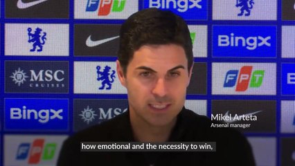 Mikel Arteta heaps praise on Arsenal after an ‘immensely difficult’ week