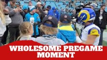 Matthew Stafford melts NFL fans hearts with wholesome pregame moment