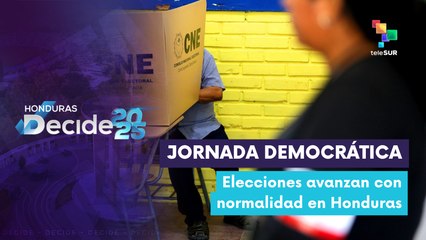 Pueblo hondureño ejerce su soberanía con masiva participación