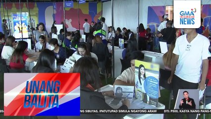DOLE and Pasay anniversary job fair (December 1, 2025) | Unang Balita