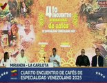 Presidente Nicolás Maduro: Pasamos de casi 0 a 250 mil hectáreas producidas de café