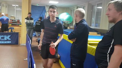 Championnats de Tennis de Table à Montigny le 07/11/25 - Phase 1 - Nogent 2 vs Montigny AJP