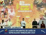 Jefe de Estado anunció la realización del V Encuentro Internacional de Cafés para junio de 2026