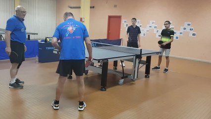 Championnats de Tennis de Table à Montigny le 07/11/25 - Phase 1 - Nogent 2 vs Montigny AJP