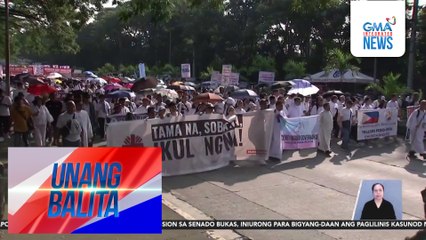 Ilang raliyista, hinaluhan ng creativity ang mga panawagan kontra-katiwalian | Unang Balita