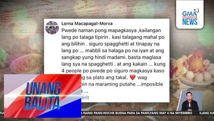 Boses ng Bayan – Mapagkakasya mo nga ba ang P500 pang-noche buena? | Unang Balita
