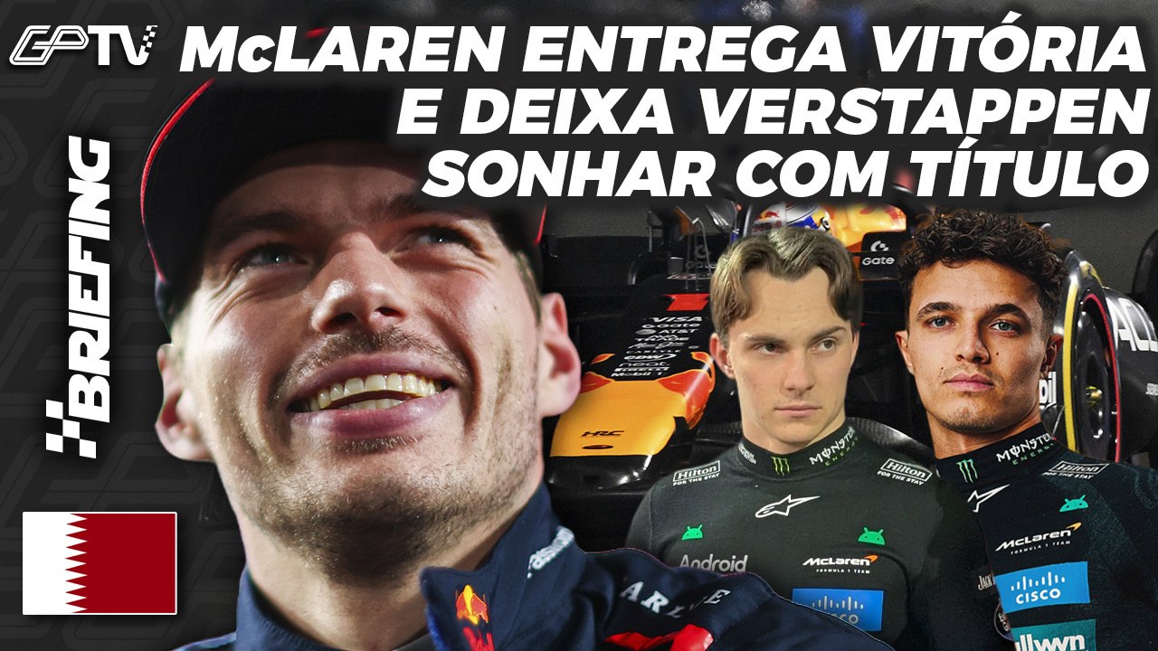 VERSTAPPEN VENCE NA BURRICE DA McLAREN E PODE SER CAMPEÃO: CLASSIFICAÇÂO da  F1 no CATAR | BRIEFING