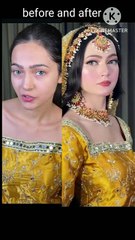 Before and after transformation looks with jewellery and hairstyling ideas