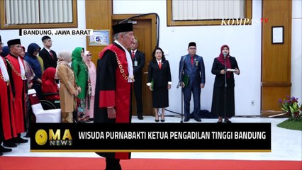 MA Gelar Wisuda Purnabakti Ketua Pengadilan Tinggi Bandung Eka Kartika | MA NEWS
