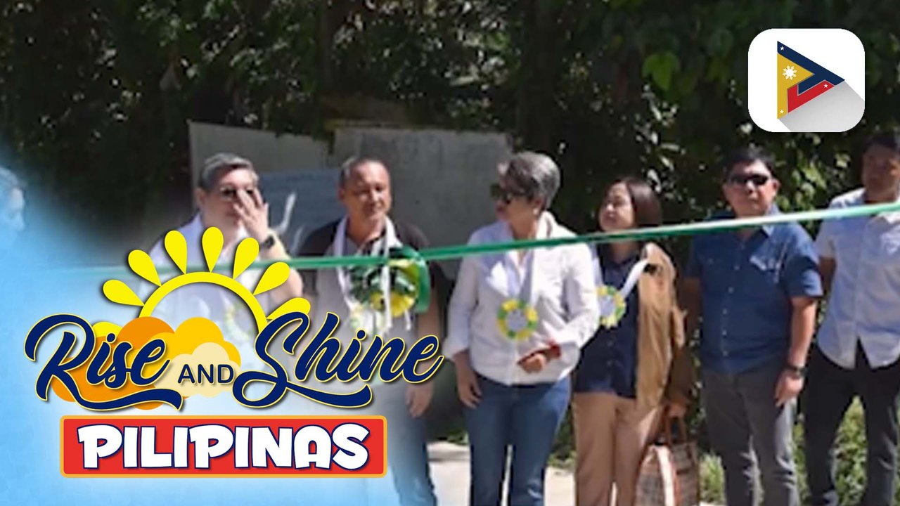 Pagdadala ng mga produkto sa Kapangan, Benguet, mas mapapabilis dahil sa pagbubukas ng 1.27km na farm-to-market road | ulat ni Cleizl Pardilla
