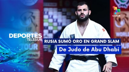 Rusia suma medallas en el Grand Slam de Judo de Abu Dhabi DEPORTES TELESUR 28-11-2025