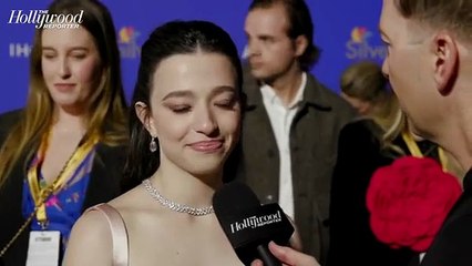 Mikey Madison Gets a Cute Interruption From Jamie Lee Curtis & Talks Staying Off Social Media | THR Video